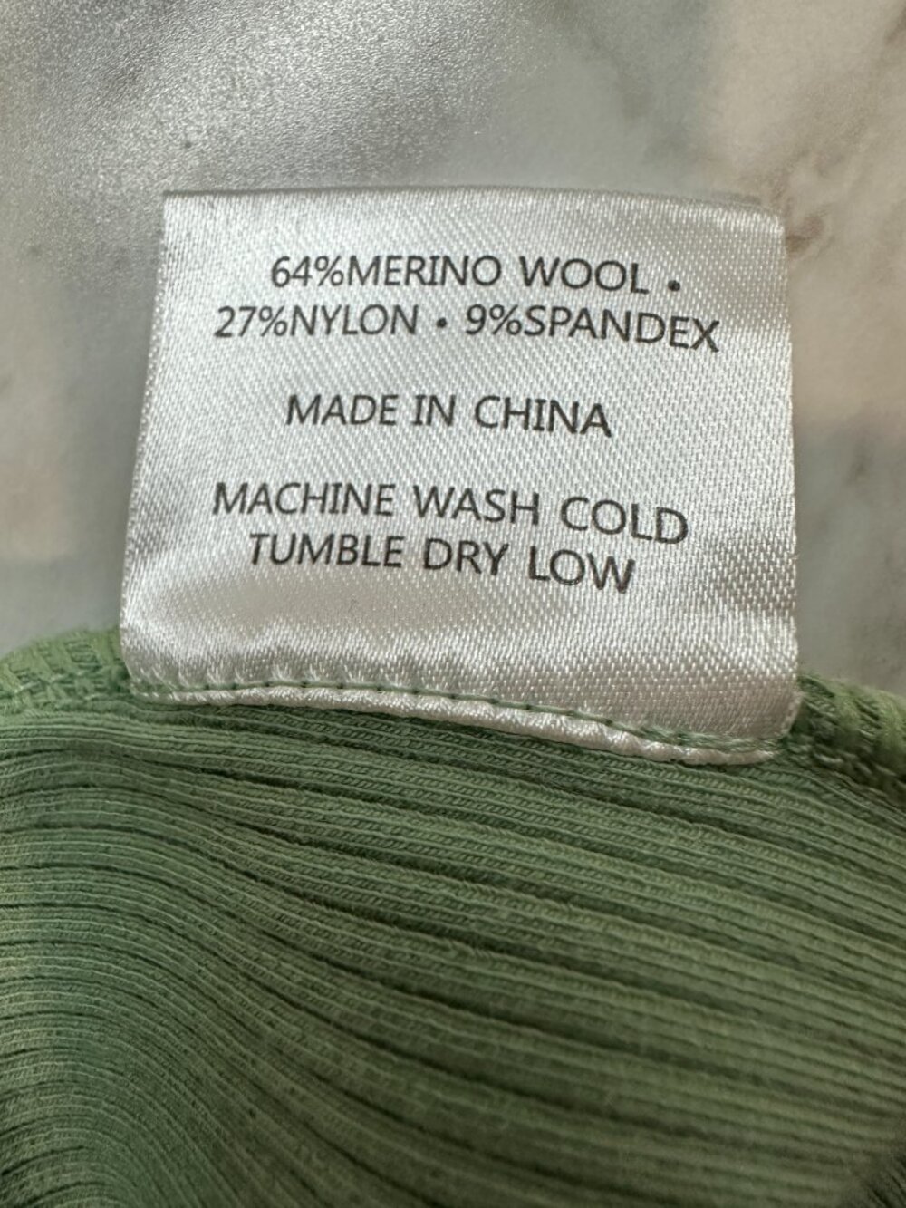 WoolX Raegan Merino Ribbed Tank - Picture 3 of 4